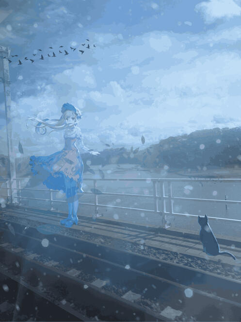 "Blowing Breeze" - circa 2017 (19 yo.)