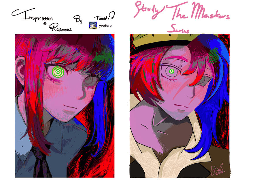 "Studying the Masters pt1" - circa 2019 (21 yo.)