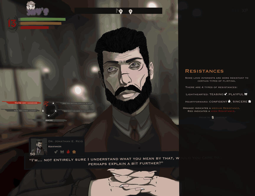 "VAMPYR 2018, but make it a dating sim" - May 24th 2025